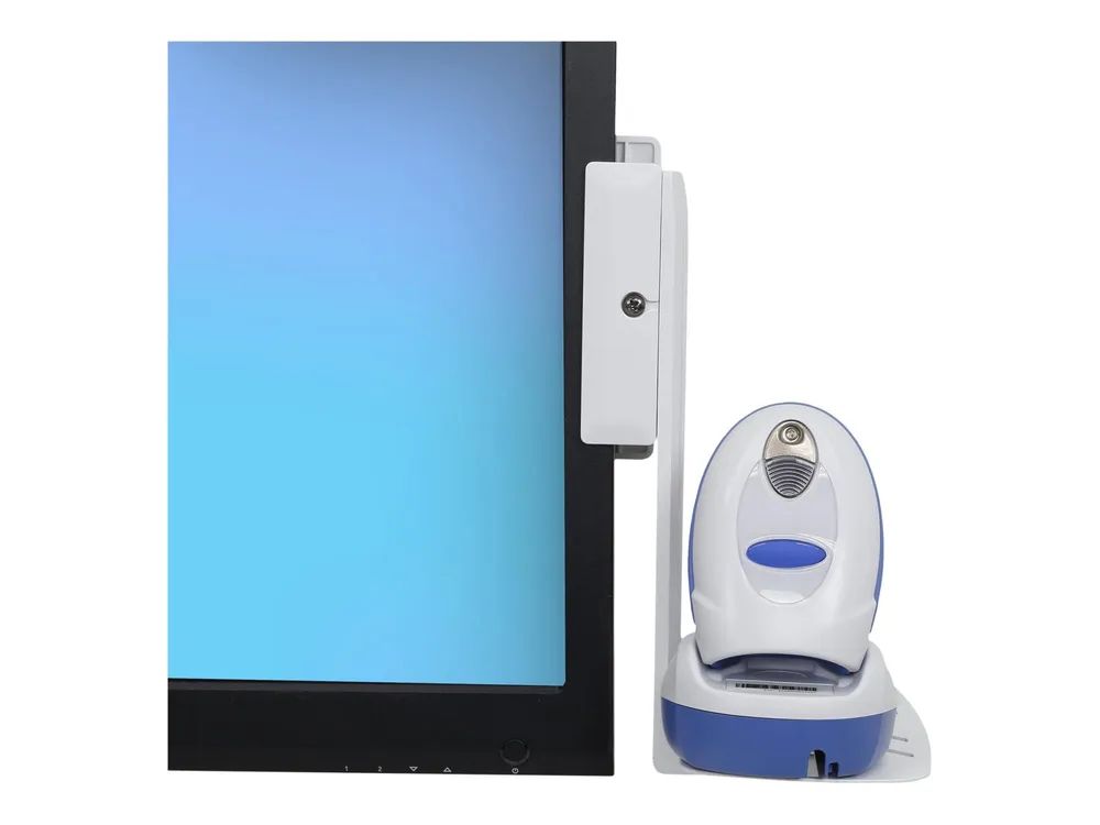 Ergotron Befestigungskit (Befestigungswinkel, Befestigungsteile, VESA-Halterung, P/L Sperr-Hardware, Neigbare Ablage)