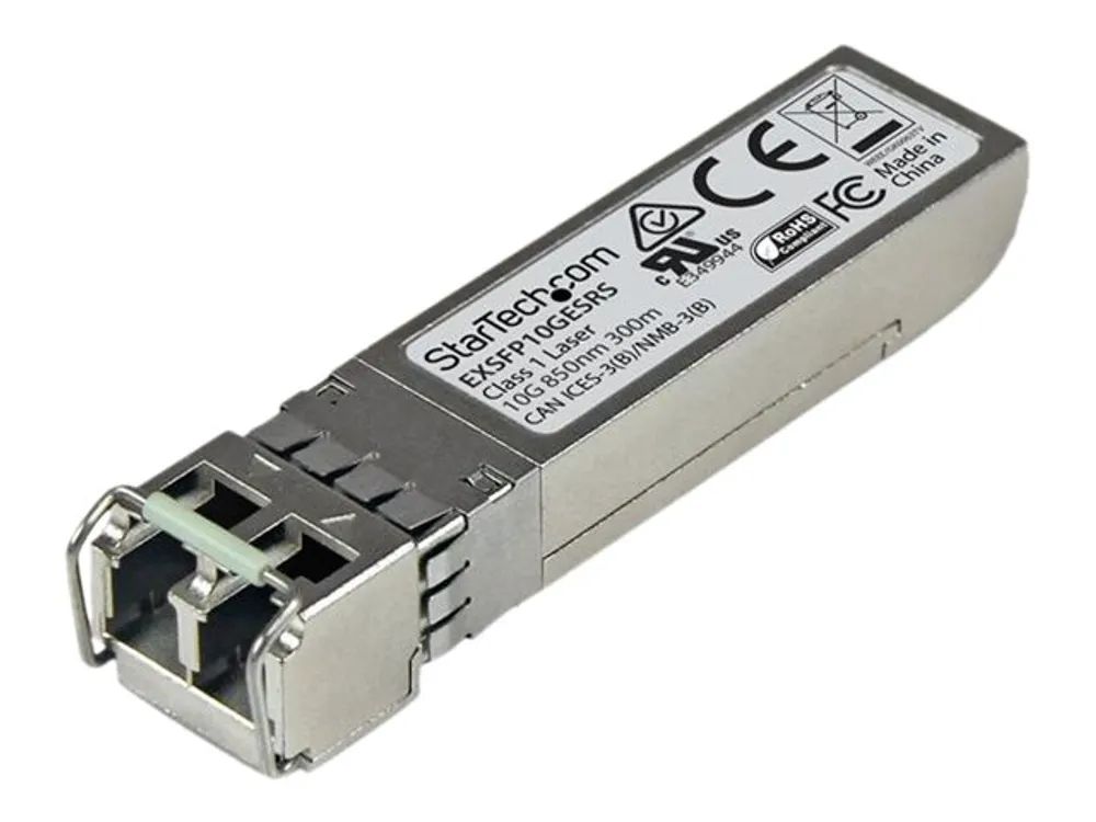 StarTech.com Juniper EX-SFP-10GE-SR kompatibel SFP+ - 10 Gigabit Fiber 10GBase-SR SFP+ Transceiver Module - MM LC mit DDM - 300m - SFP+-Transceiver-Modul (gleichwertig mit: Juniper EX-SFP-10GE-SR)