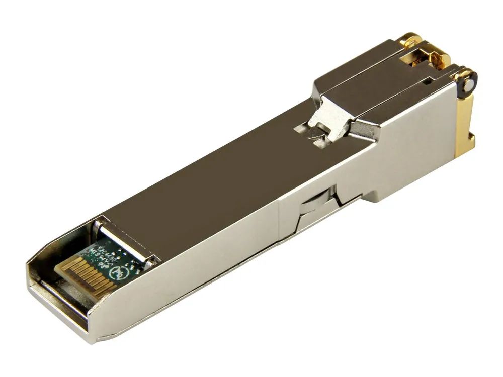 StarTech.com 95Y0549-ST Transceiver Modul (SFP+ Module, 10/100/1000Base-TX Brocade kompatibel, Kupfer, RJ-45 Kupfer mit DDM)