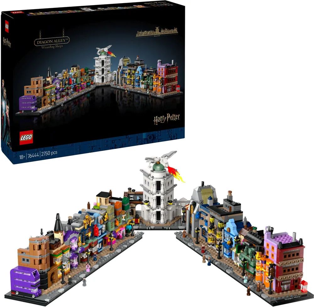 LEGO Harry Potter Die Zauberläden der Winkelgasse 76444