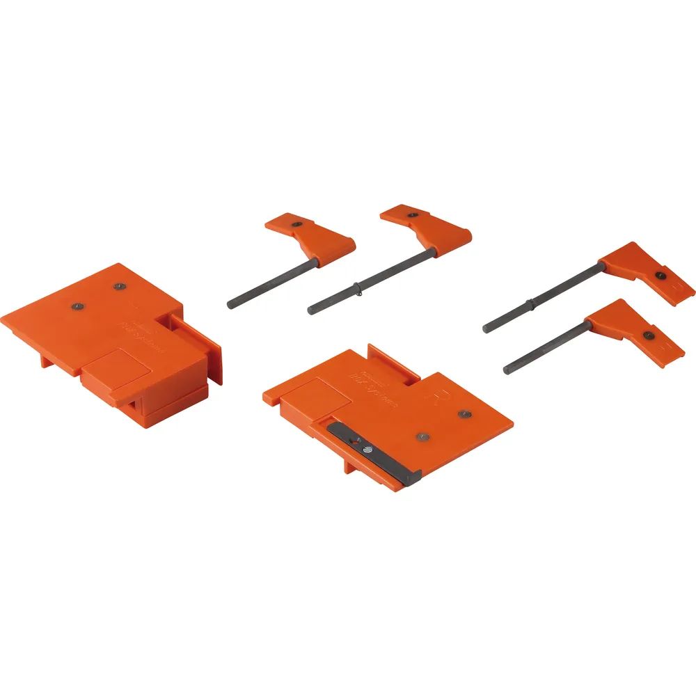 BLUM Körnerlehre Frontbefestigung Höhe M/K/L für TANDEMBOX, Kunststoff/Stahl