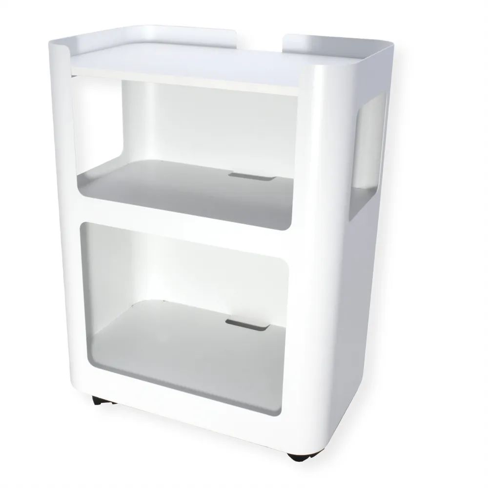 VALUE Mobiler und offener Schrank, weiß