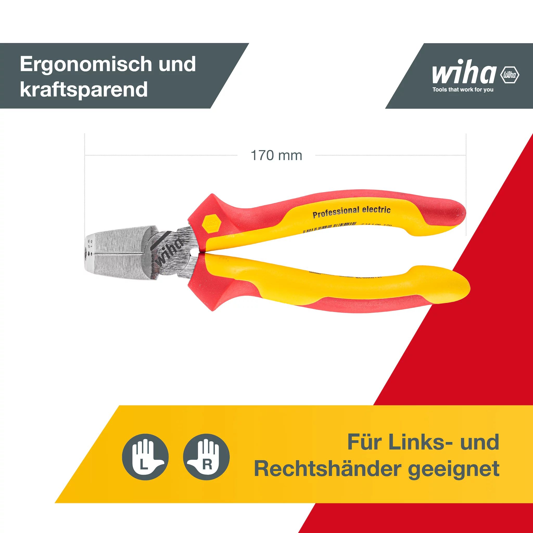 Wiha Z 14106, 170mm Professional electric