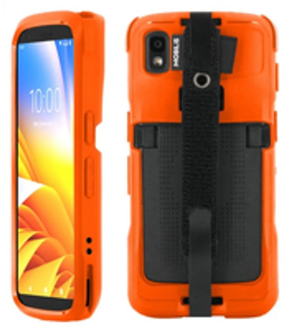 Mobilis PROTECH Case+Handstrap Zebra TC22/27 Safety oran sof