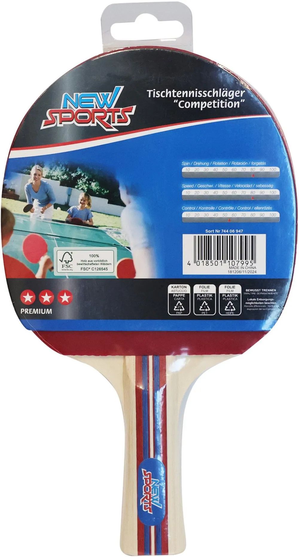 VEDES Großhandel GmbH - Ware NSP TT Schläger Competition
