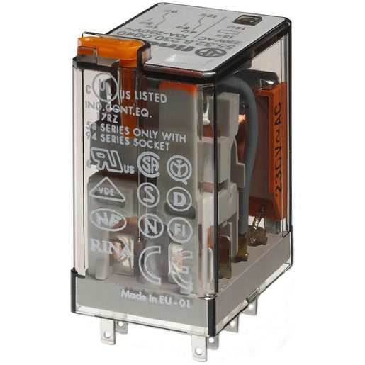 Finder MINI.IND.RELAIS 2W 10A 230VAC / FINDER 55.32.8.230.00.40 * 55.32.8.230.0040
