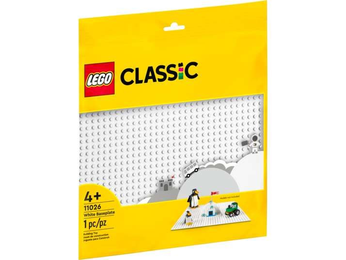 LEGO Weiße Bauplatte