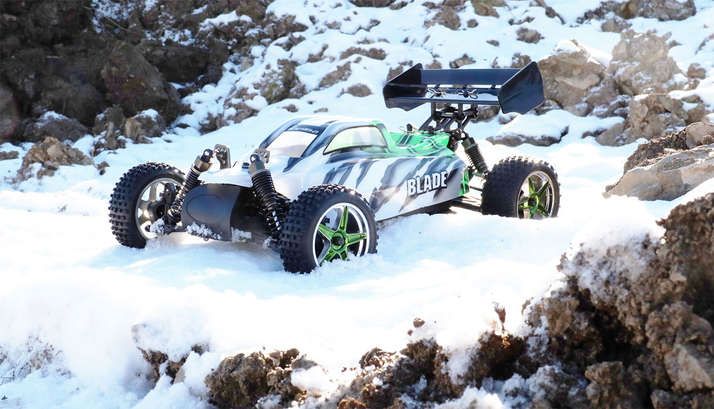 Amewi Blade Pro - Buggy - Elektromotor - 1:10 - Betriebsbereit (RTR) - Schwarz - Grün - Weiß - Kunststoff
