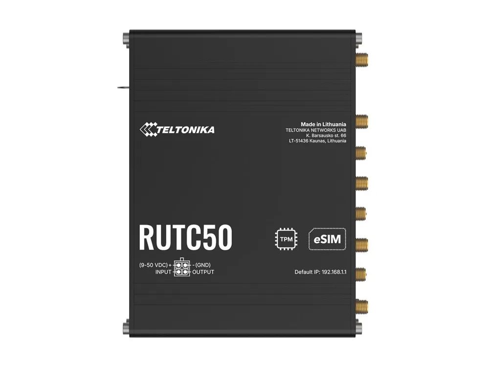 Teltonika RUTC50 - Wireless Router - WWAN 4-Port-Switch