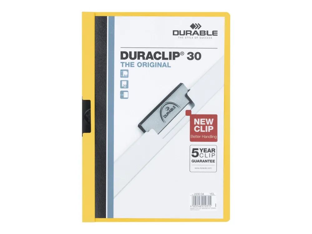 Durable DURACLIP 30 - Klemmhefter - für A4 (210 x 297 mm)