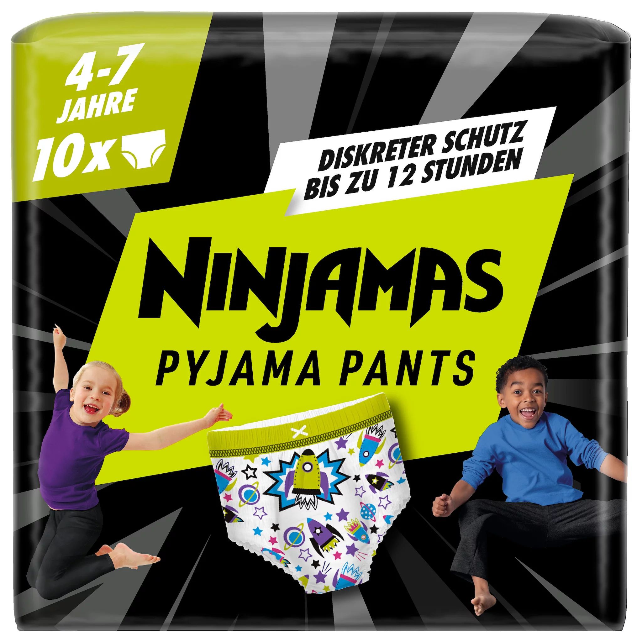 Pampers Ninjamas für Jungs 4-7 Jahre 