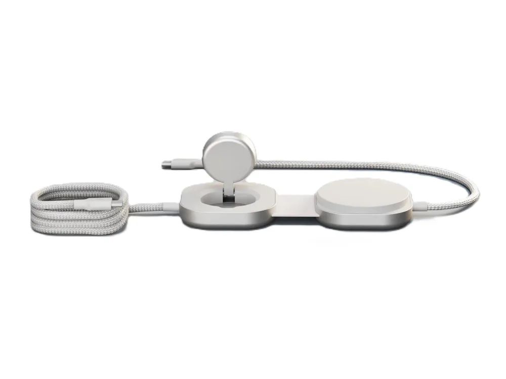Zens Pro 3 - Kabelloses Ladegerät - 140 watt - 3 Ausgabeanschlussstellen (USB-C, magnetisch)