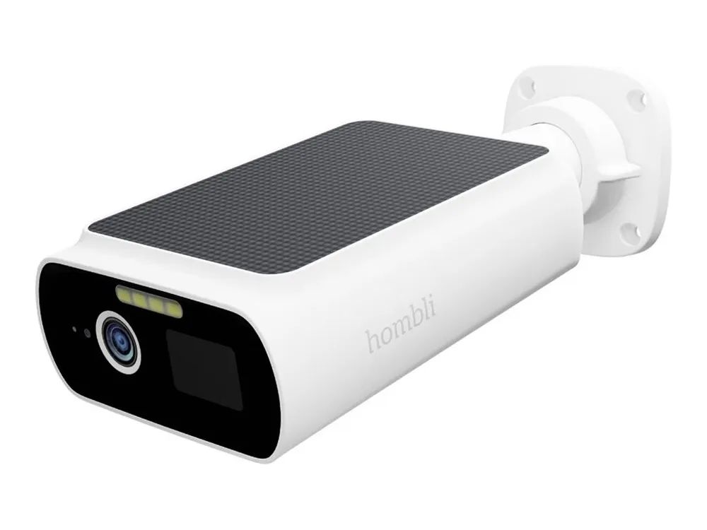 Hombli Solar Cam - Netzwerk-Überwachungskamera - Kugel - Außenbereich - wasserfest - Farbe (Tag&Nacht)