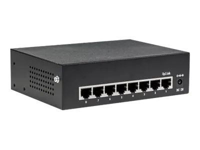 Intellinet 8-Port Gigabit Ethernet PoE+ Switch, IEEE 802.3at/af Power over Ethernet (PoE+/PoE)