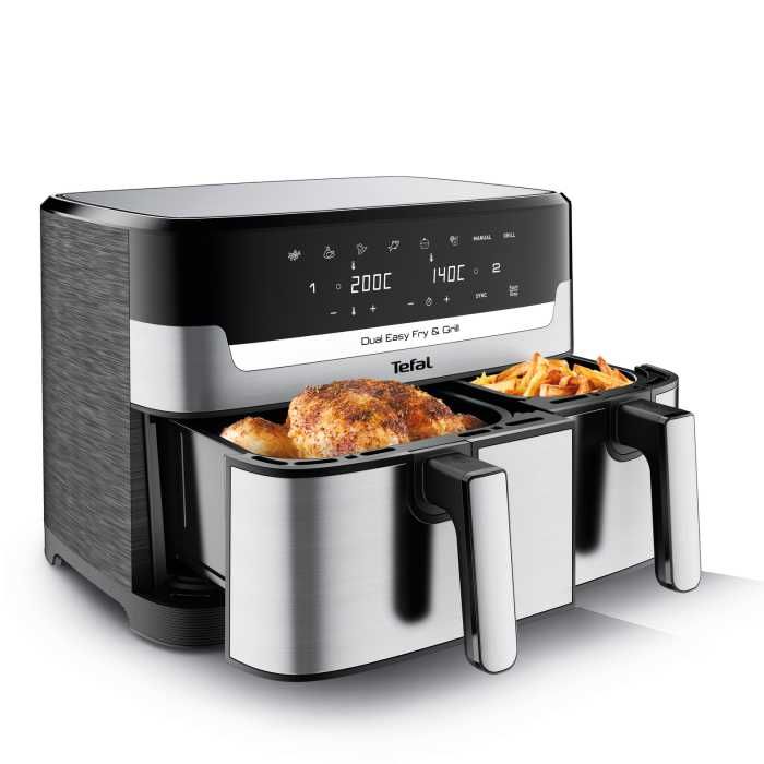 Tefal EY905D - Dual Easy Fry & Grill