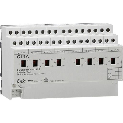 Gira SCHALTAKTOR 8-FACH / GIRA 100600 INSTABUS 100600