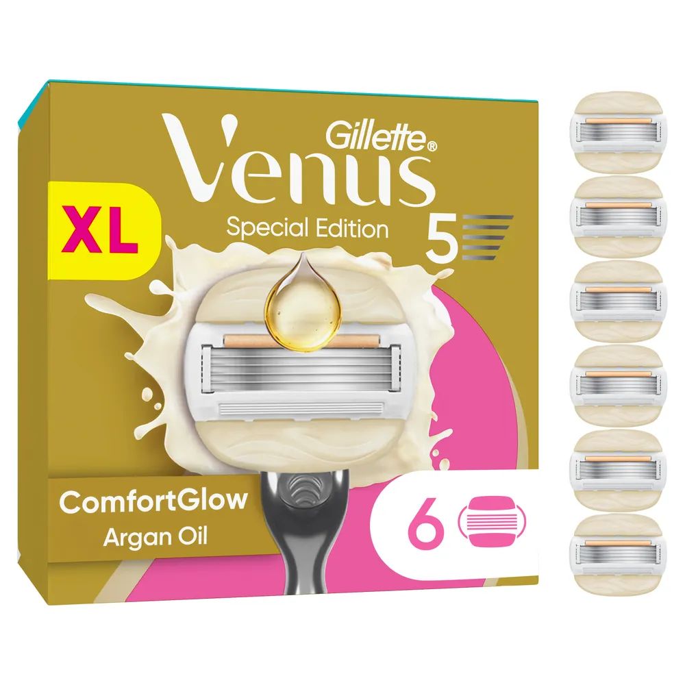 Gillette Venus Pro Comfortglide Arganöl Systemklingen 6er