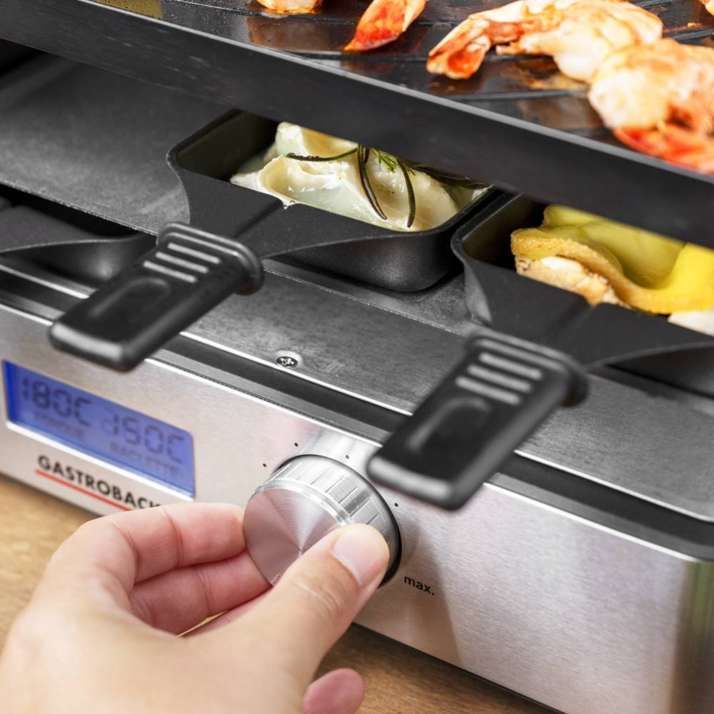 Gastroback Design Raclette-Fondue Advanced Plus