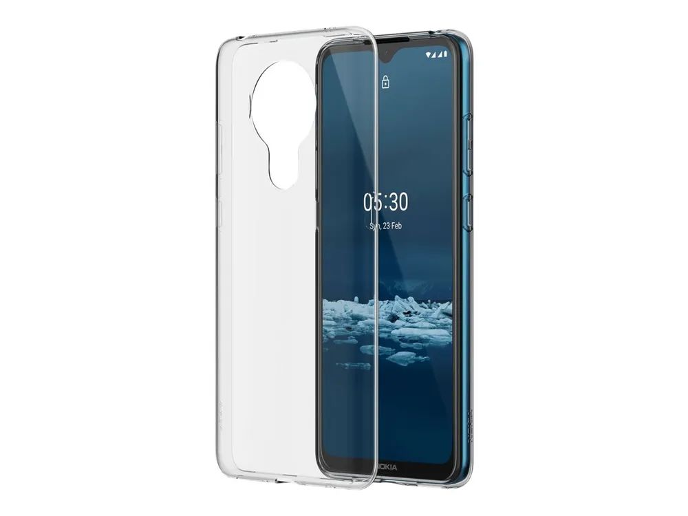 Nokia Clear Case CC-153 - Hintere Abdeckung für Mobiltelefon - Thermoplastisches Polyurethan (TPU)