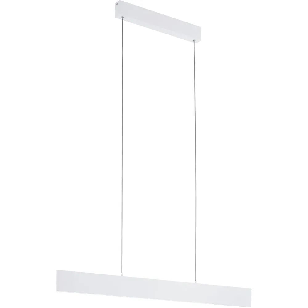 EGLO Hängeleuchte Climene Pro 17 W 950 mm Aluminium weiß strukturiert