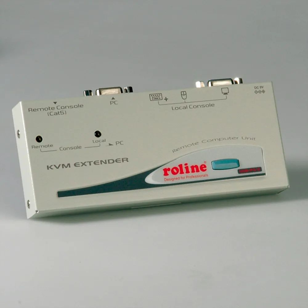 ROLINE Smart KVM Verlängerung über RJ-45, VGA, USB