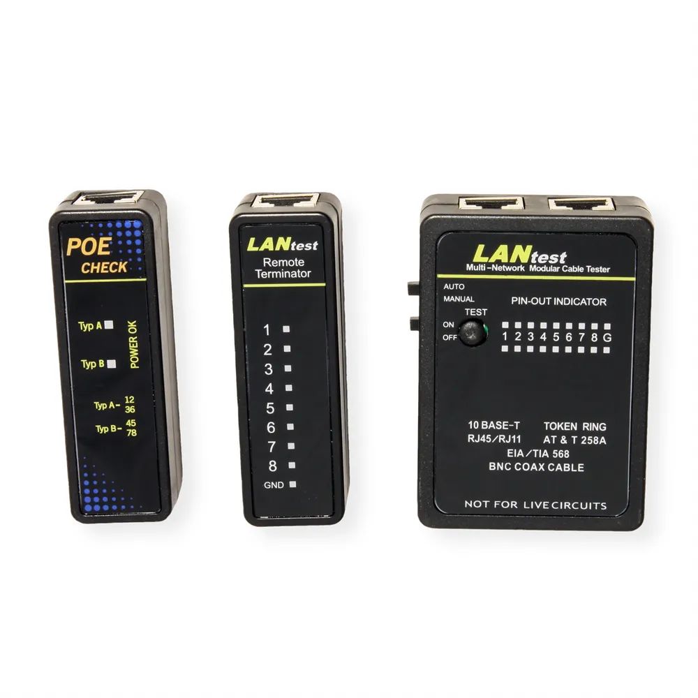 VALUE LANtest Multi-Network Kabel- & PoE-Tester