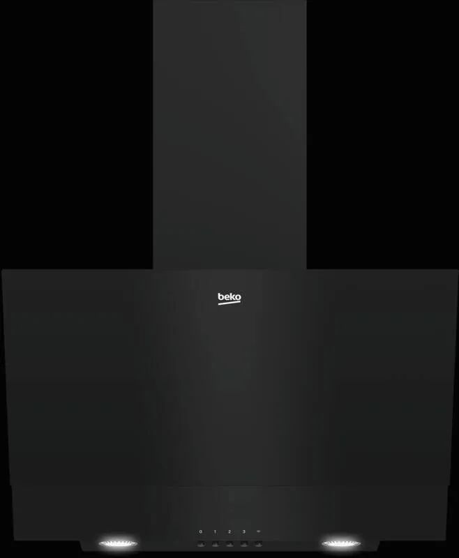 Beko BHCA62422BBH  Schräghaube, 60 cm, Abluft- und Umluftfähig, Schwarz