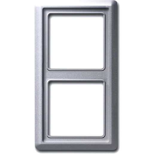 Busch-Jaeger ALLW. RAHMEN 2F ALUSILBER / BUSCH 2102-33 2CKA001730A0278
