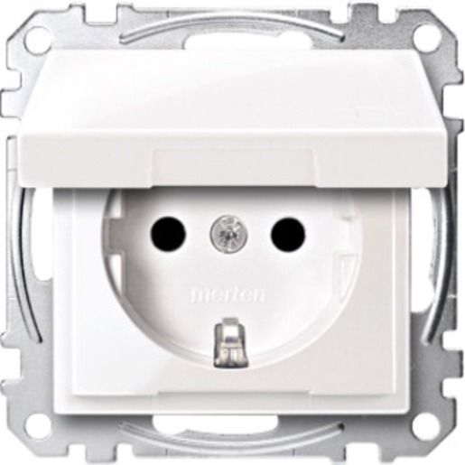 Merten SCHUKO-STD+BRS+KL TPB PW / MERTEN MEG2310-0319 SYS.M MEG2310-0319