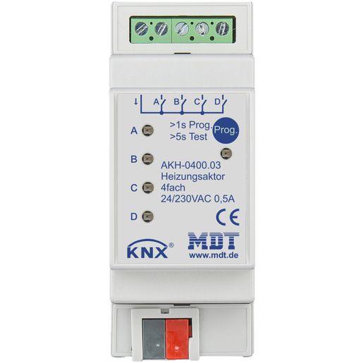 MDT HEIZUNGSAKTOR 4FACH 24-230V / AKH-0400.03