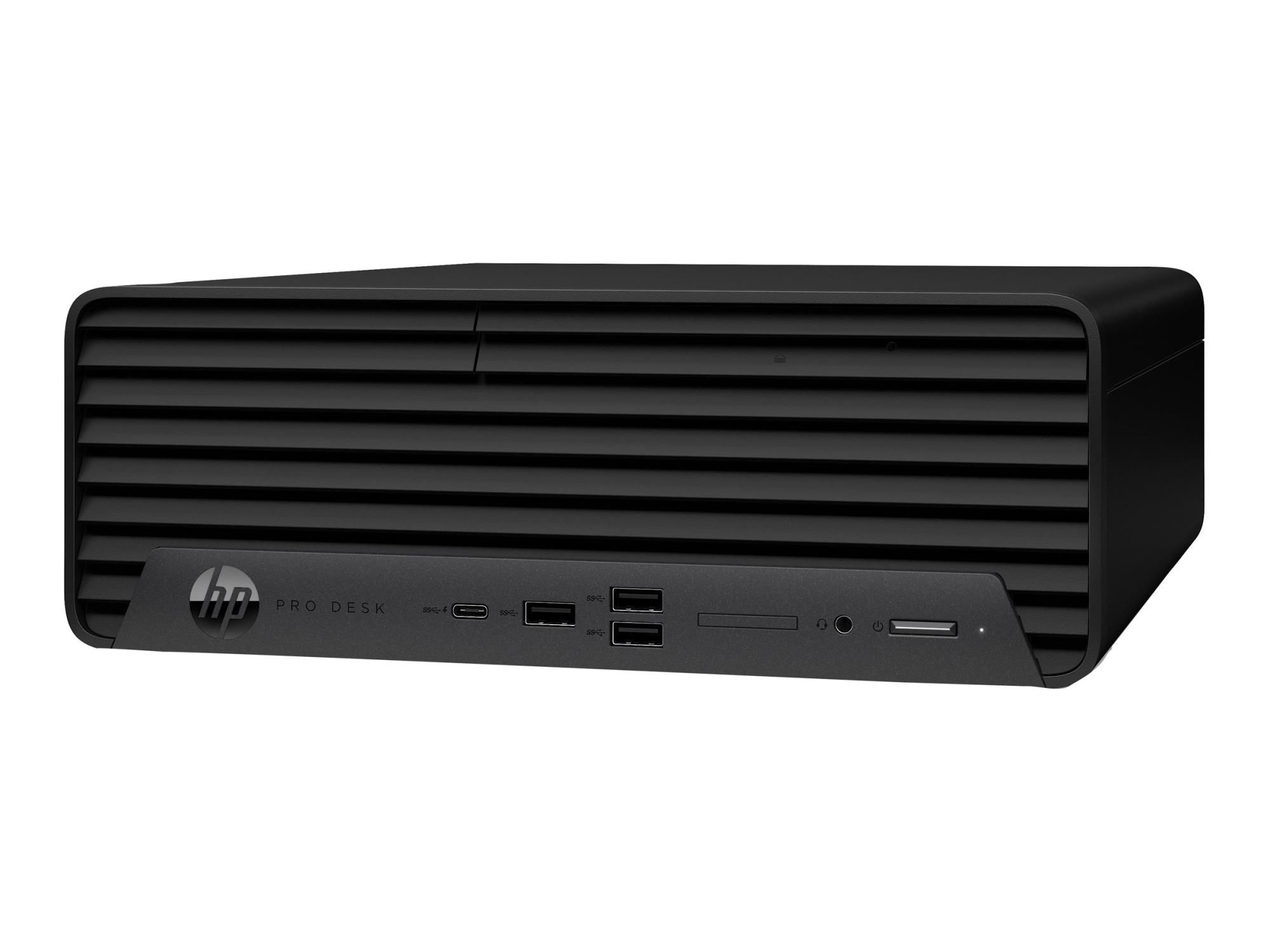 HP Pro 400 G9 - SFF - Core i5 i5-14500 / 2.6 GHz - RAM 16 GB - SSD 512 GB - NVMe - DVD-Writer - UHD Graphics 770 - 1GbE - Win 11 Pro - Monitor: keiner - Tastatur: Deutsch - mit HP Wolf Pro Security Edition (1 Jahr)