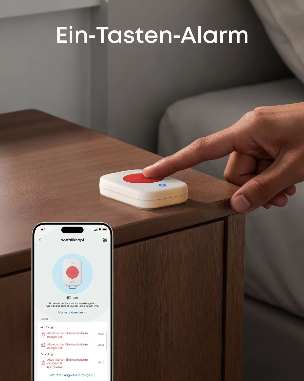 eufy Notfallknopf E10
