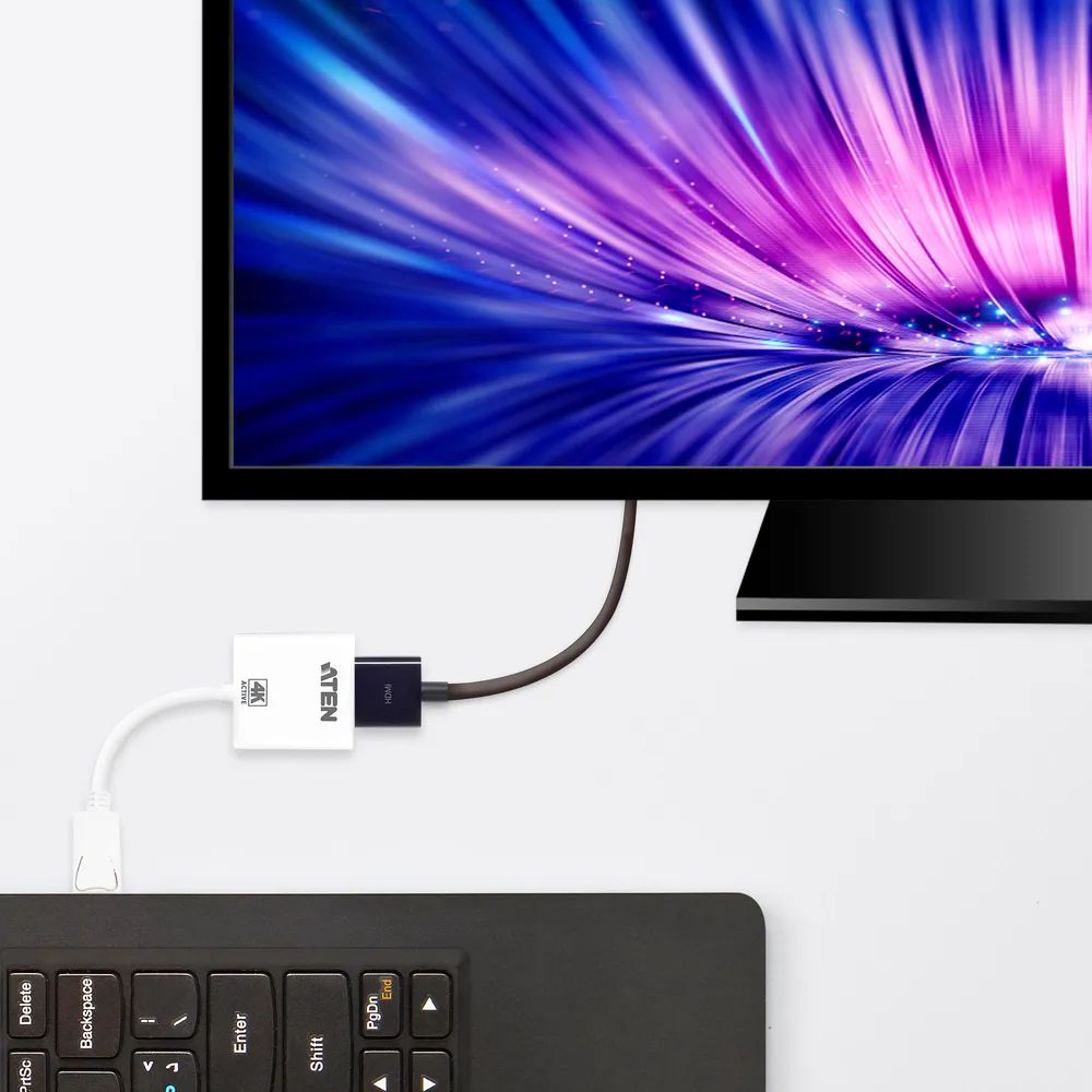 ATEN VC986B - Videoadapter - DisplayPort männlich