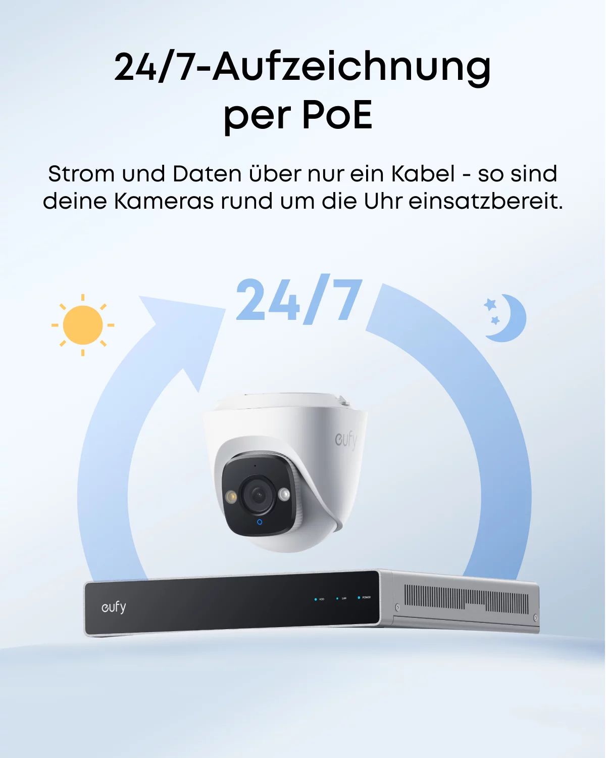 eufy PoE Turret-Überwachungskamera E41