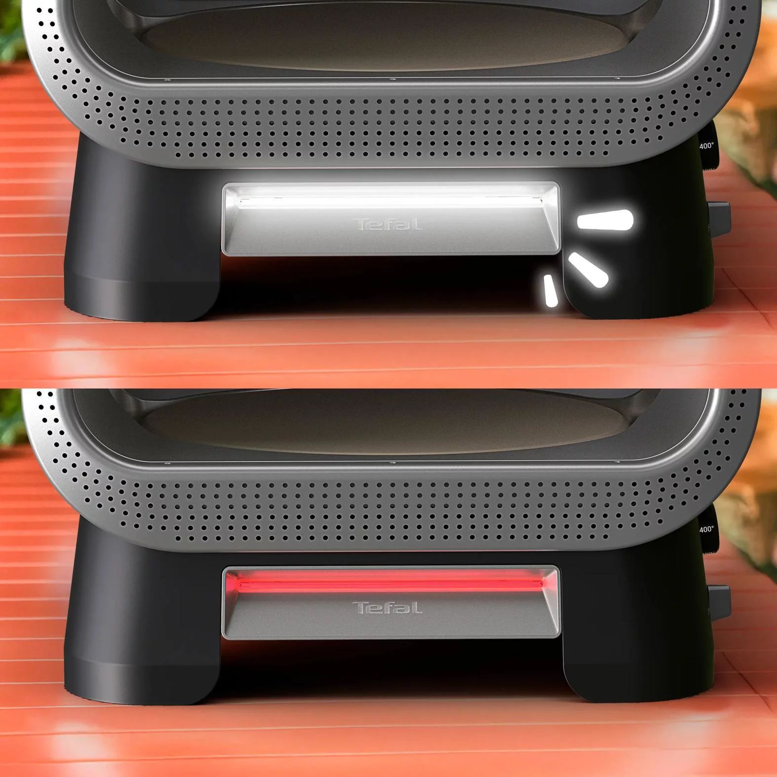Tefal JM600T Pizza Pronto - bis zu 400 °C