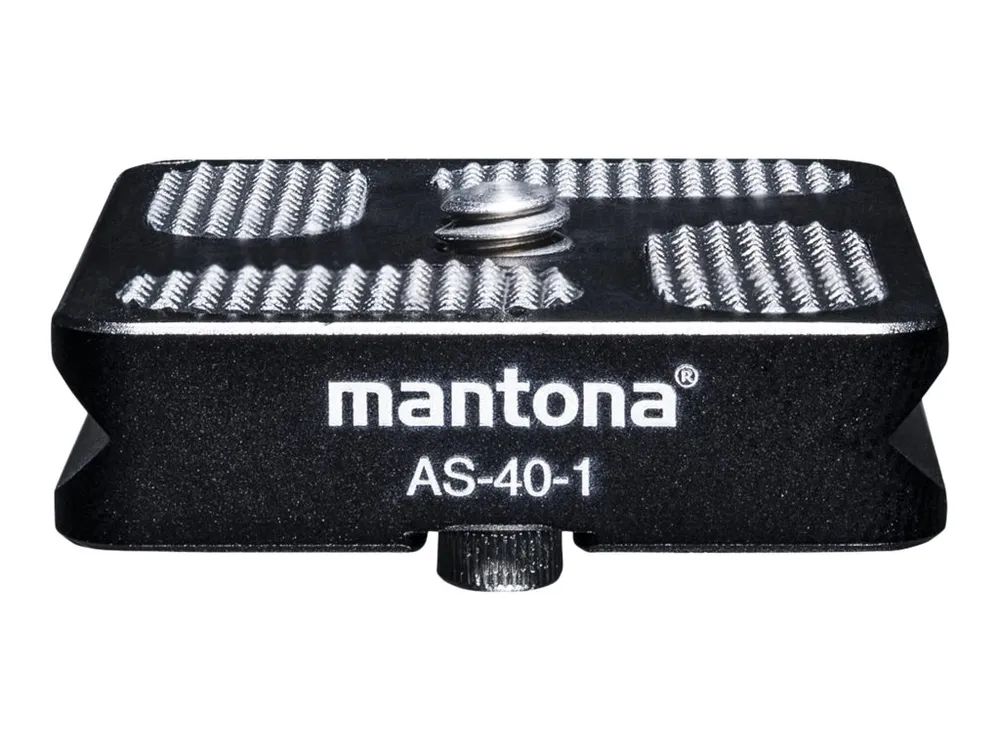 mantona AS-40-1 - Schnellverschluss-Platte