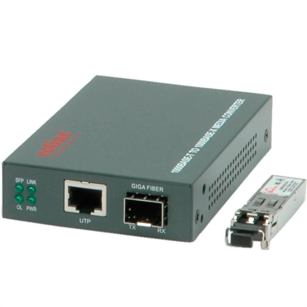 ROLINE Gigabit Konverter, RJ-45 - LC (inkl. mini-GBIC)