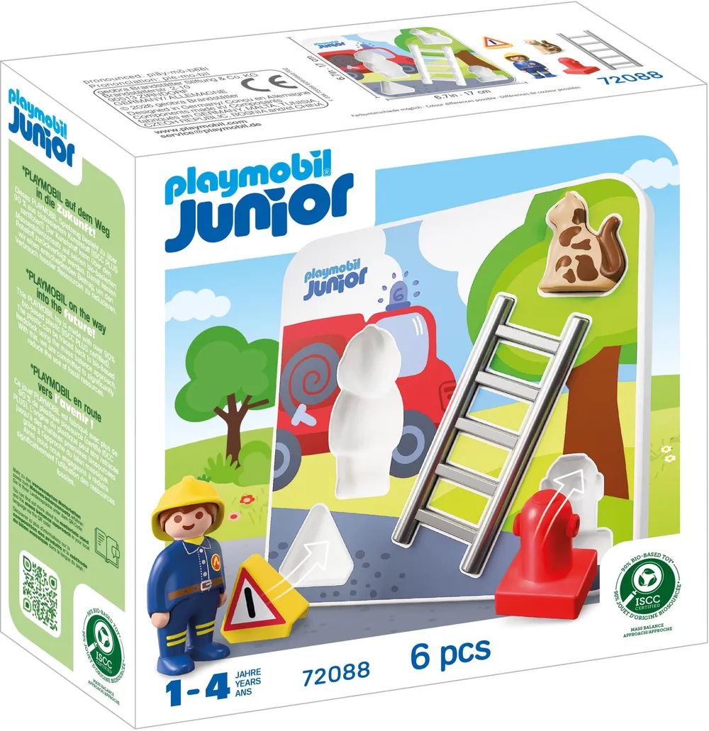 geobra Brandstätter Stiftung & Co.K JUNIOR: Feuerwehr-Puzzle