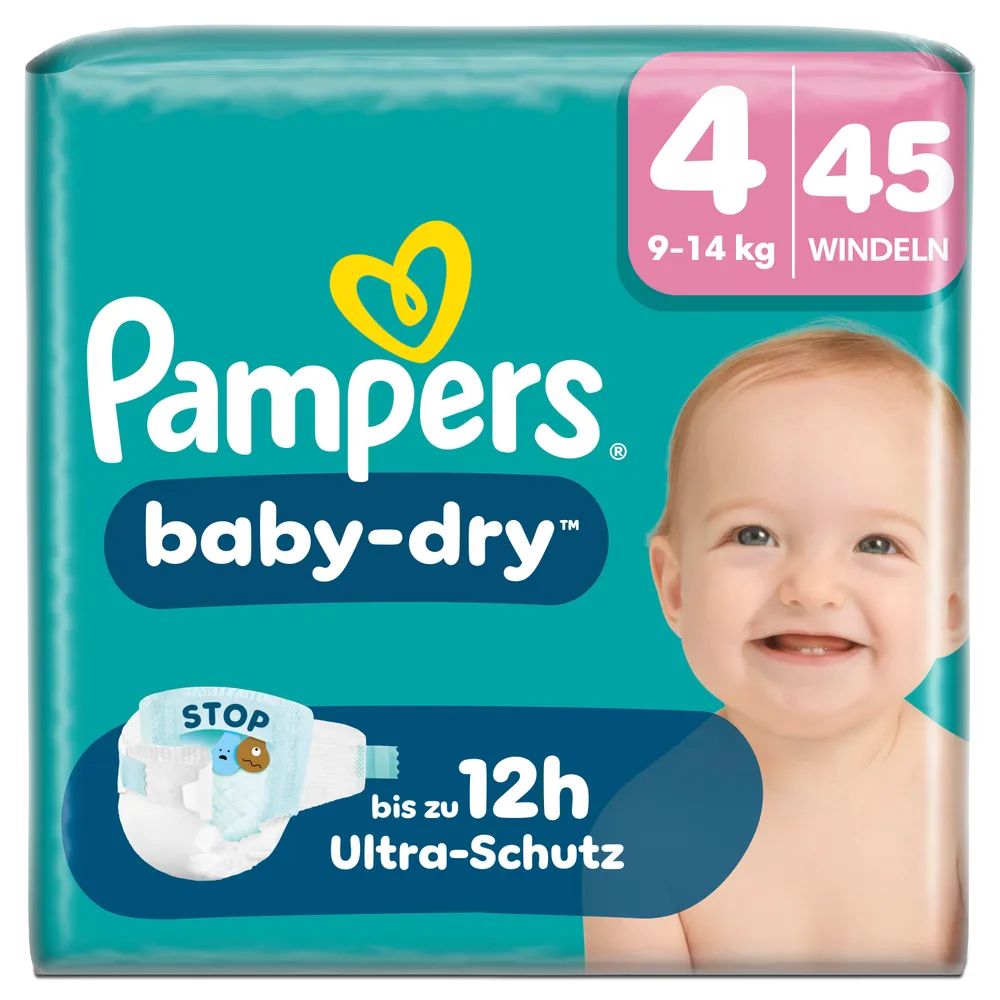 Pampers Baby Dry Gr.4 Maxi 9-14kg 