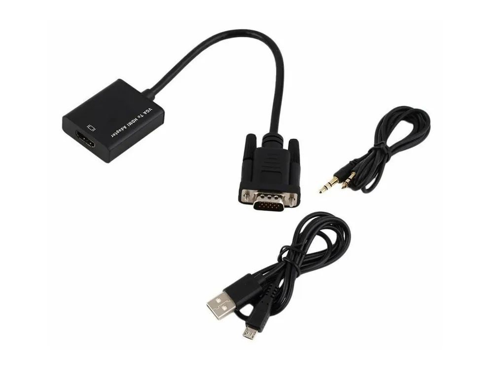 MicroConnect VGA to HDMI Converter - Videokonverter