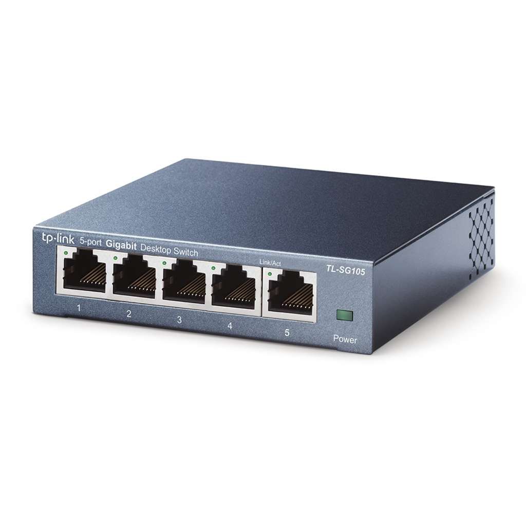 TP-LINK TL-SG105 5-Port Metal Gigabit Switch