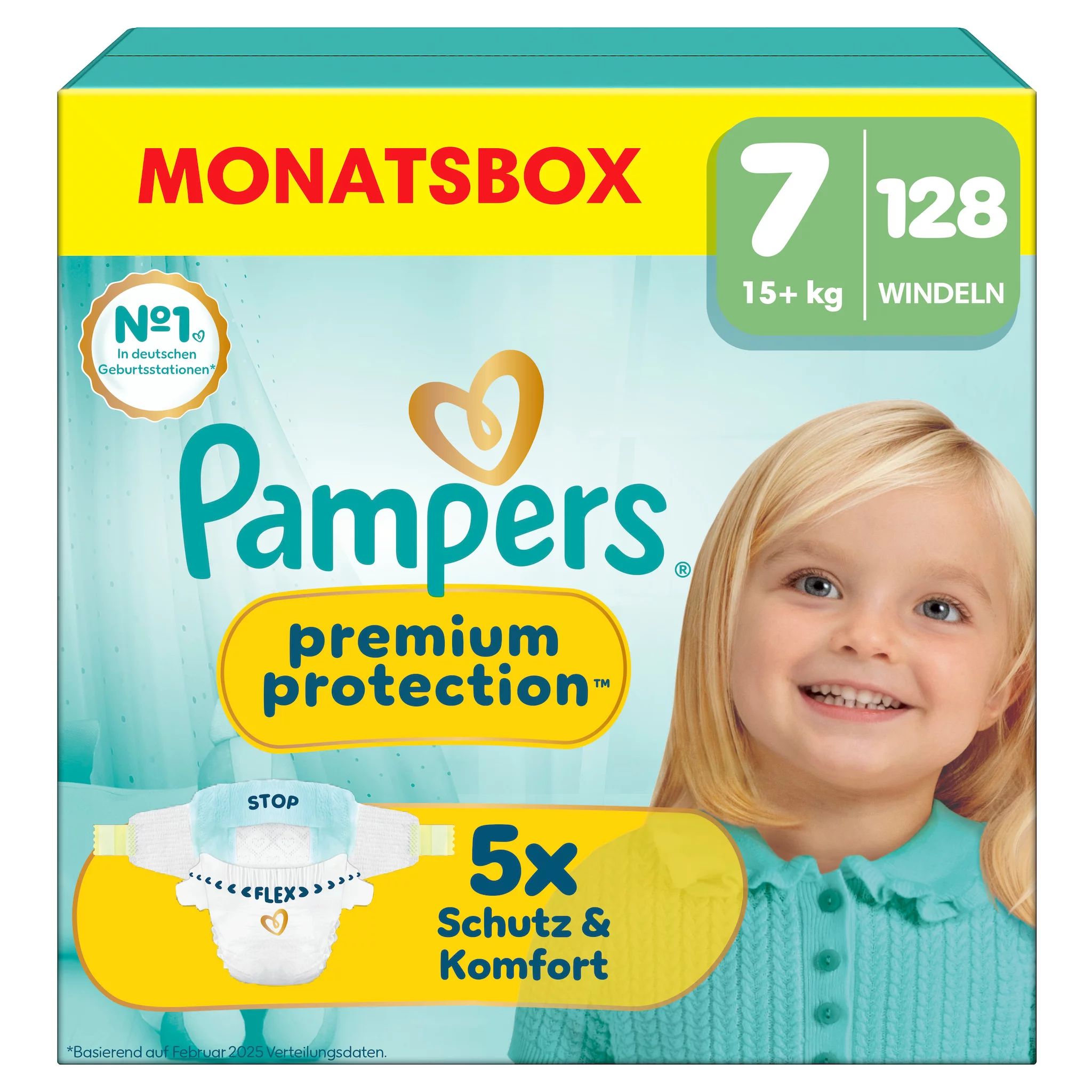 Pampers Premium Protection Gr.7 XL, 15+kg