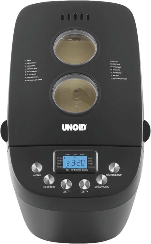 Unold Brotbackautomat 68525 Backmeister Big Black