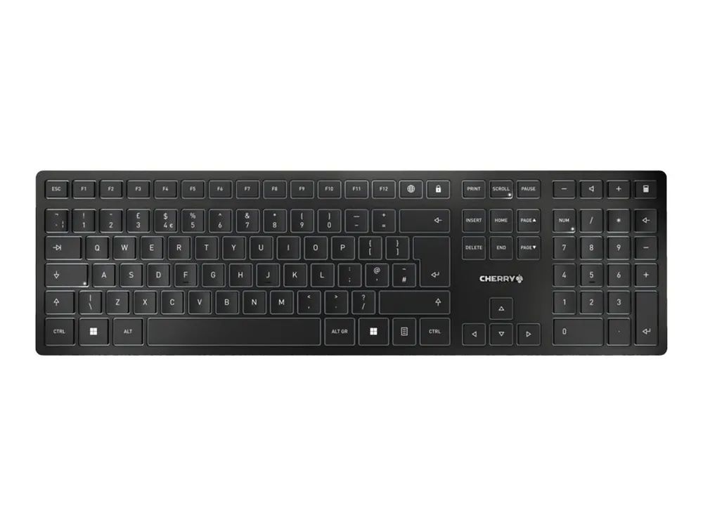 Cherry KW 9100 SLIM - Tastatur - kabellos - 2.4
