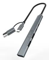 INCA Adapter IUTP-06TX USB C/A USB 3.0/2.0+ Typ-C, 100W - Adapter