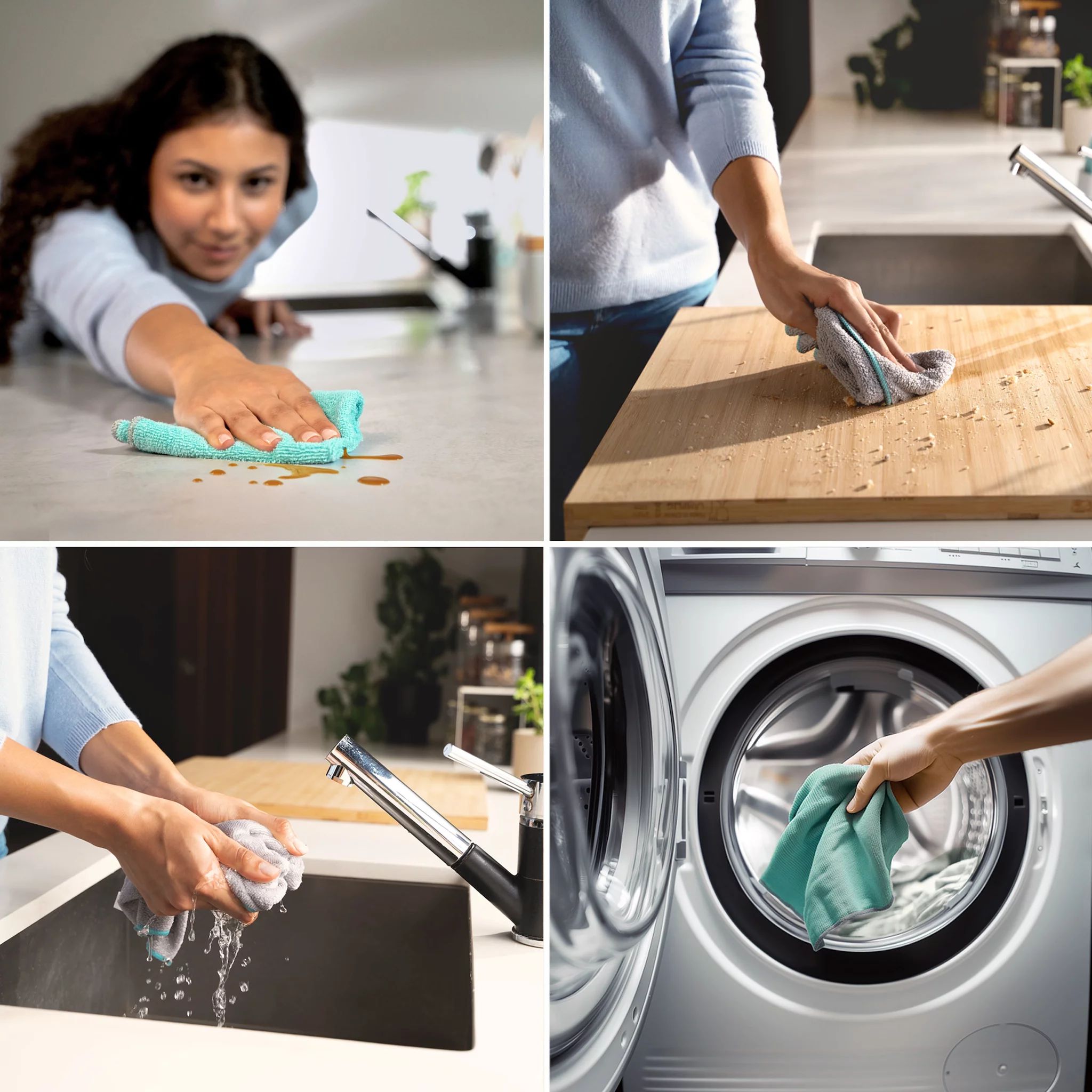 VILEDA Mikrofaser-Tuch PROCLEAN, 2er-Pack