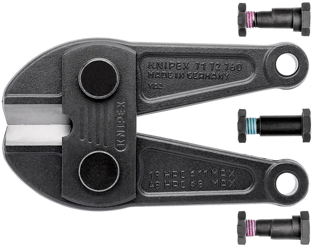 KNIPEX Ersatzmesserkopf für 71 72 760 komplett mit Schrauben