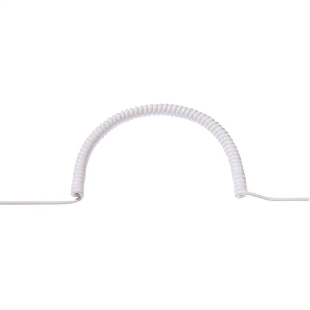 BACHMANN Wendelleitung 1,5m-6m ws 0,2m gerade, H05VV-F 3G1,5mm², glatt geschnitten