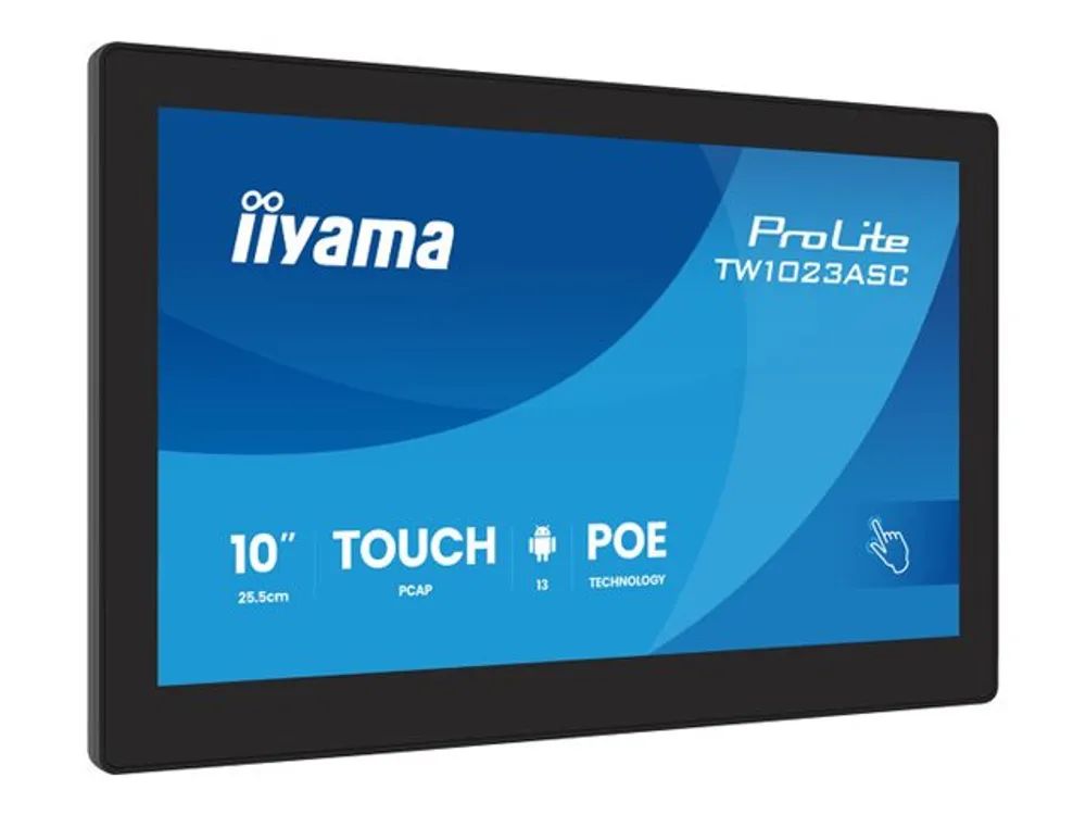 Iiyama 10.1" TW1023ASC-B3P 16 Touch IPS mHDMI - Flachbildschirm (TFT/LCD) - 10,1"