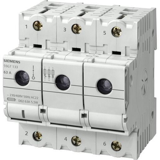Siemens MINIZED D02 50A 3P OES / SIEMEN 5SG7133-8BA50